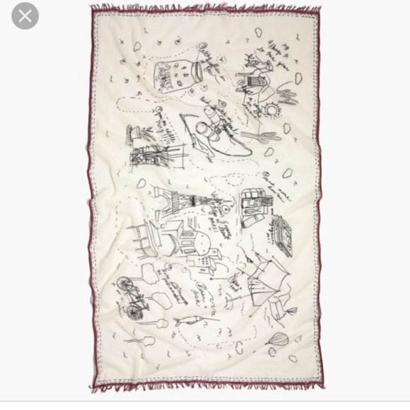 Madewell Daycation Scarf RARE! Nwot! - Picture 1 of 10